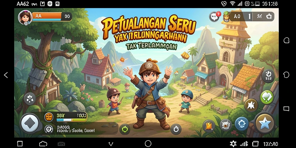Tampilan gameplay AA62 yang menegangkan dan penuh aksi.