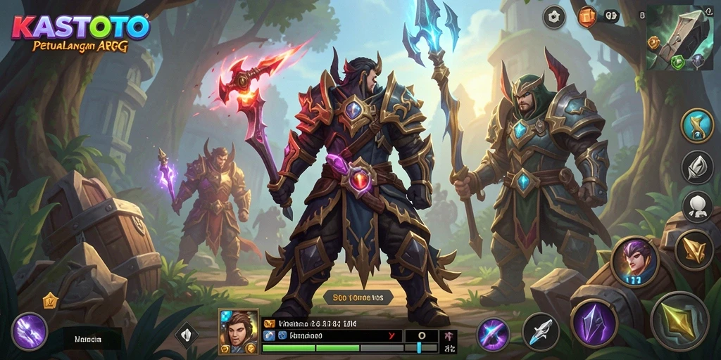 Gameplay dinamis dan seru dalam KASTOTO dengan aksi yang menantang.