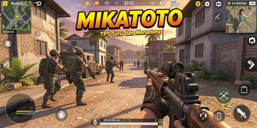 Gameplay MIKATOTO yang penuh aksi dan tantangan.