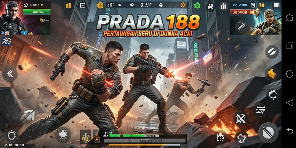 Tampilan menarik dari gameplay seru di PRADA188.