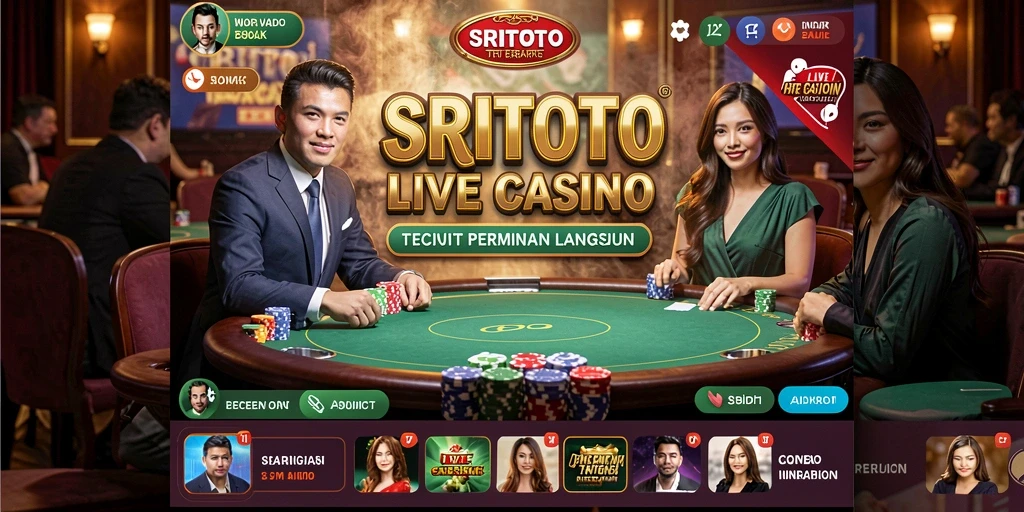 Tampilan gameplay langsung SRITOTO yang menegangkan dan interaktif.