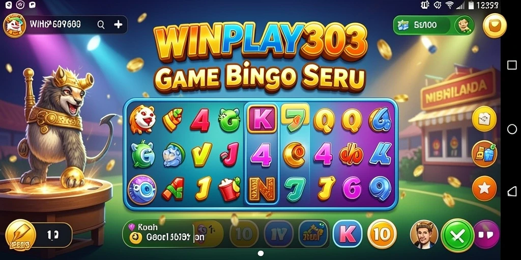 Tampilan gameplay Bingo yang menarik di WINPLAY303.